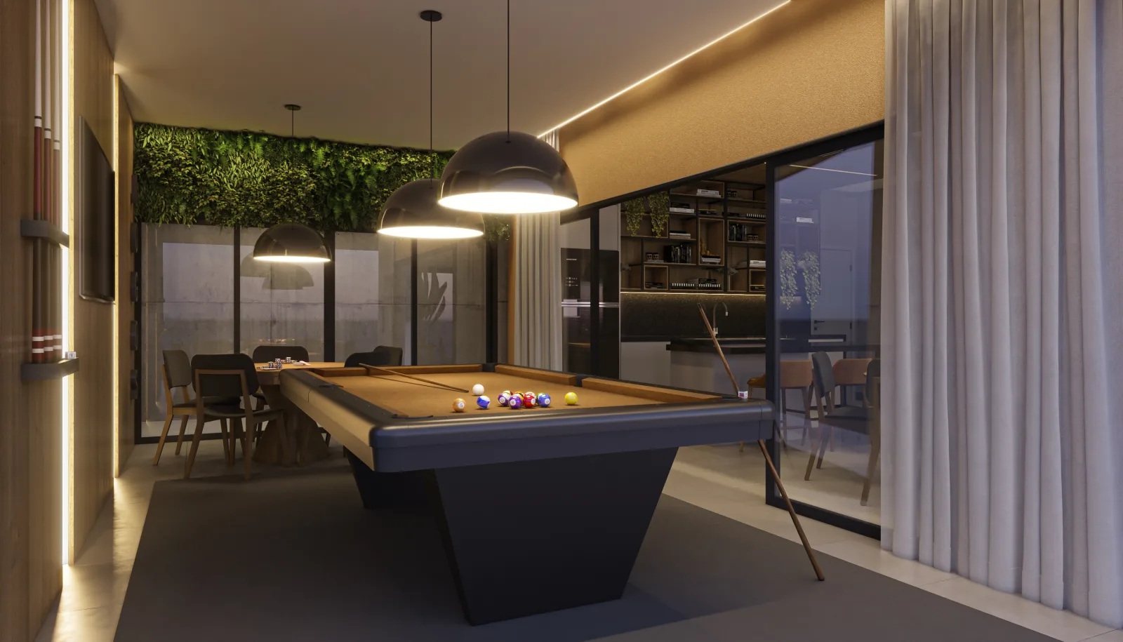Sala de jogos do One Life